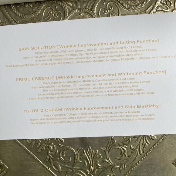 Korean luxury at its best! Anti aging for wrinkles, elasticity & rejuvenation. - Picture 6 of 11